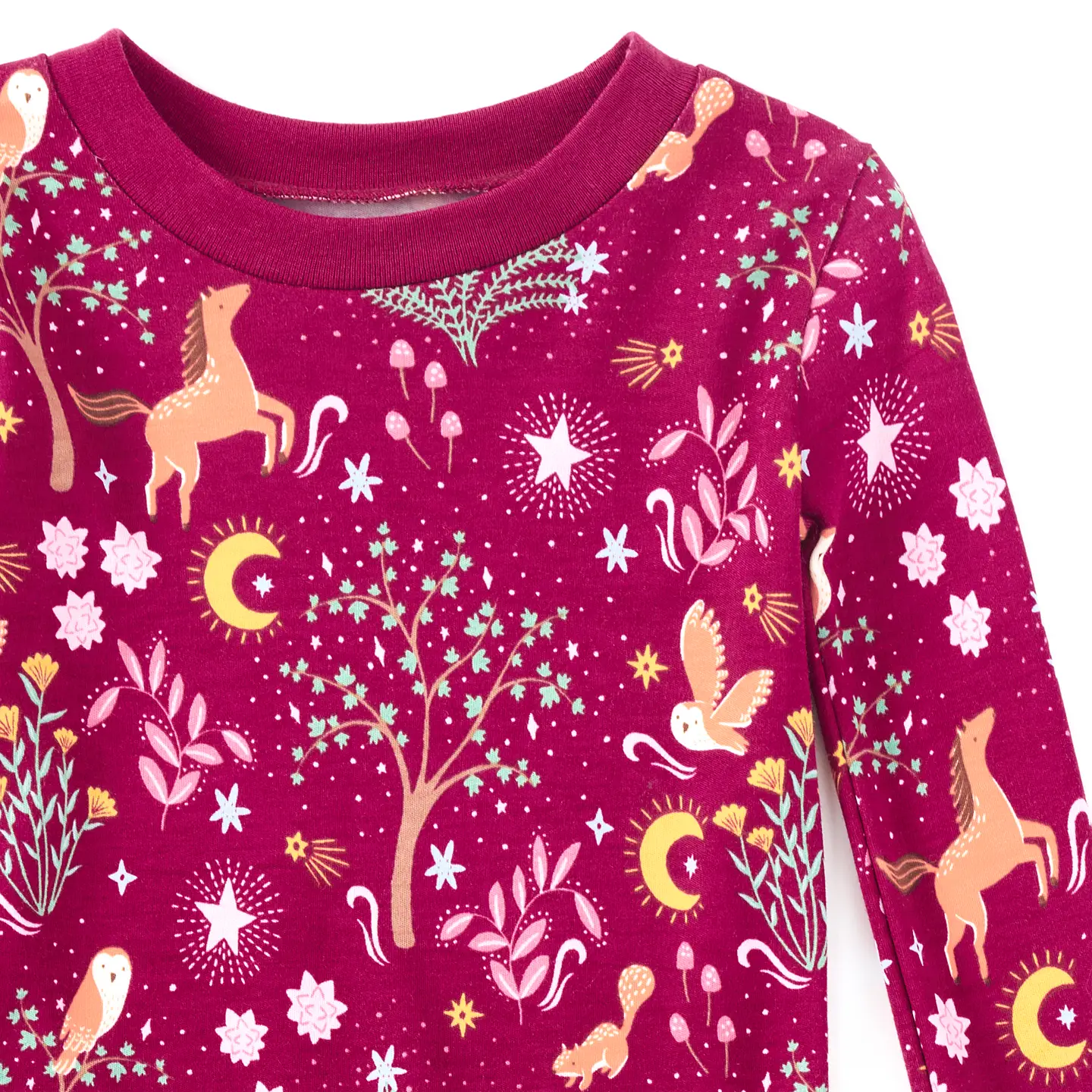 Girls Woodland Dreams Bamboo Blend Pajamas