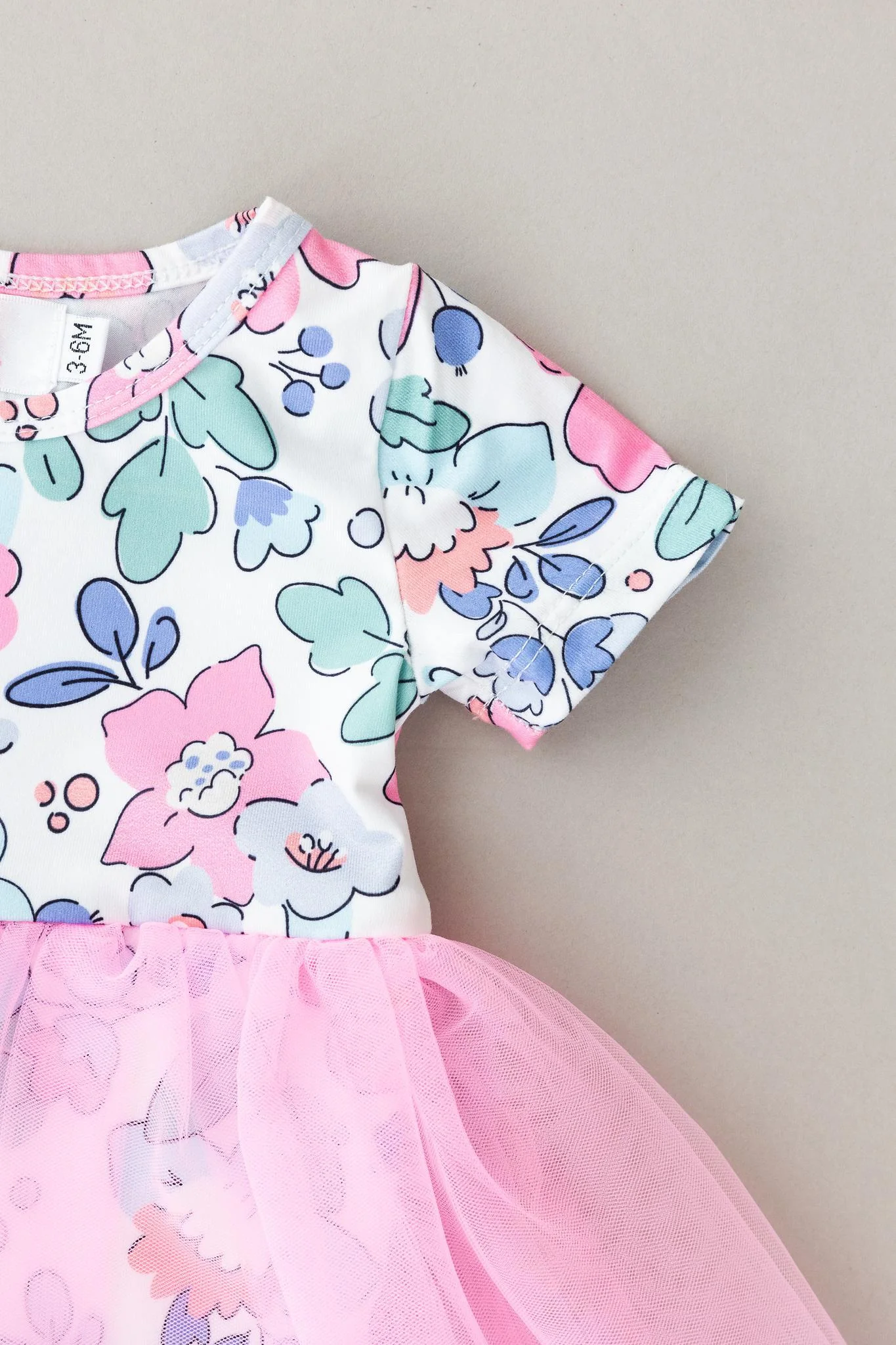 Hydrangea Tutu Baby Dress