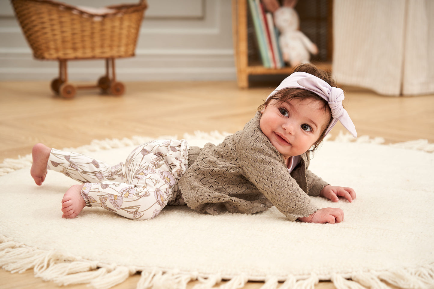 Baby Knit Needle Cardigan