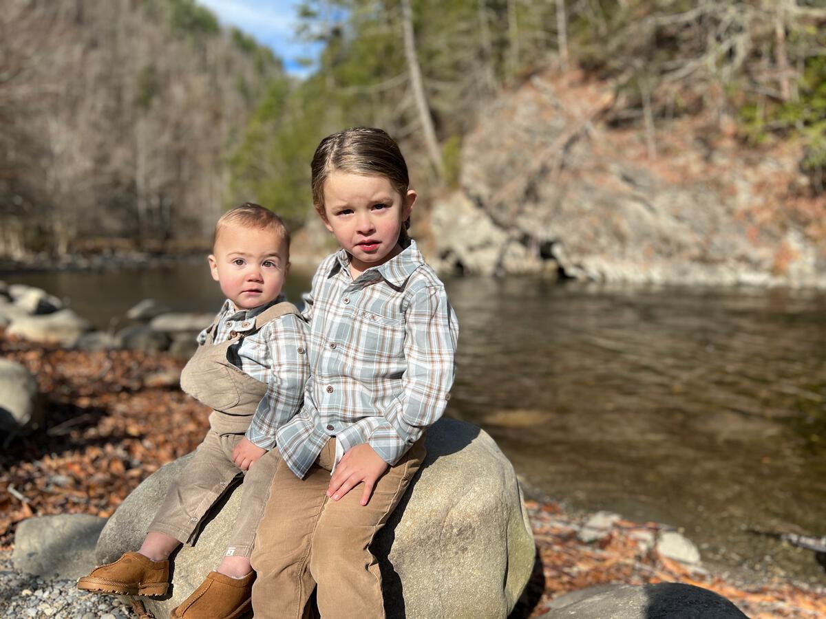 Baby Boys Tally Cord Pants