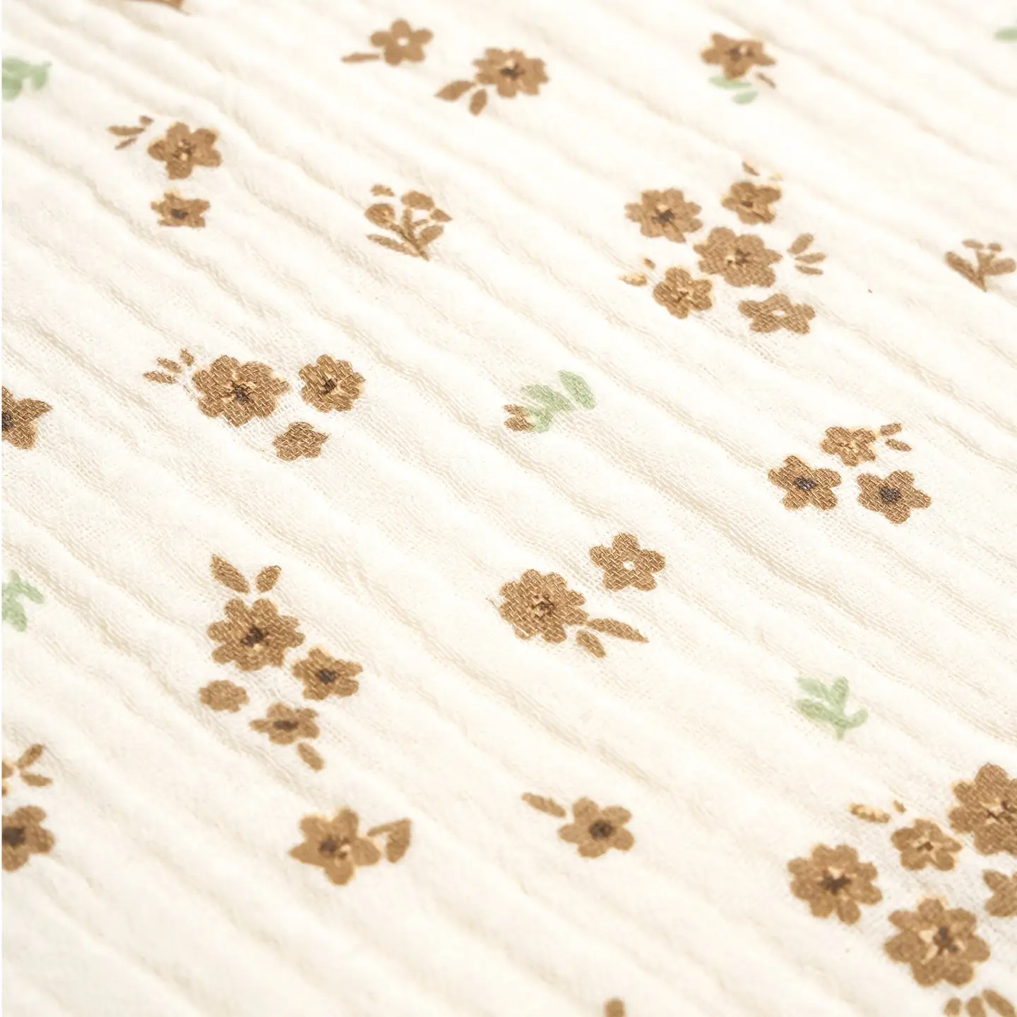 Girls Organic Button Flutter Dress - Bohemia