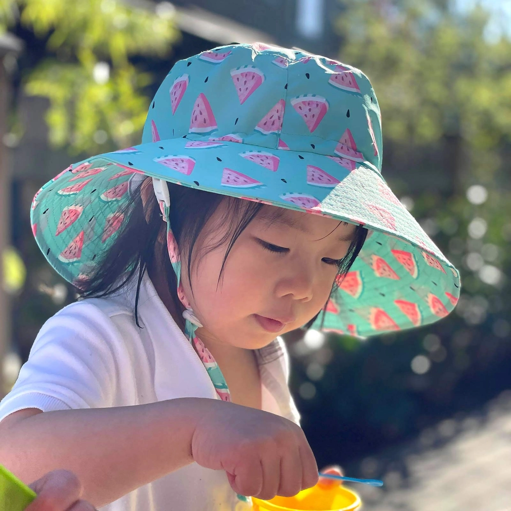 Watermelon Aqua Bucket Hat