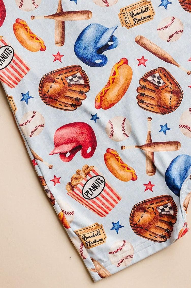 Take Me Out to the Ballgame Romper