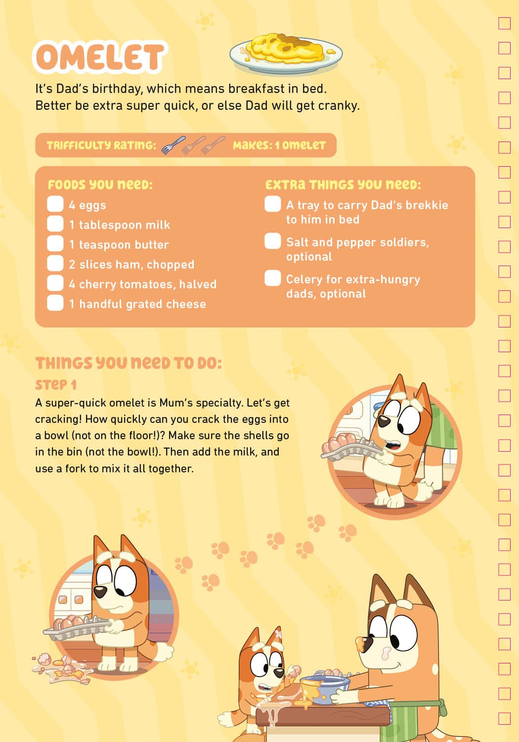 Bluey and Friends Fancy Restaurant Cookbook