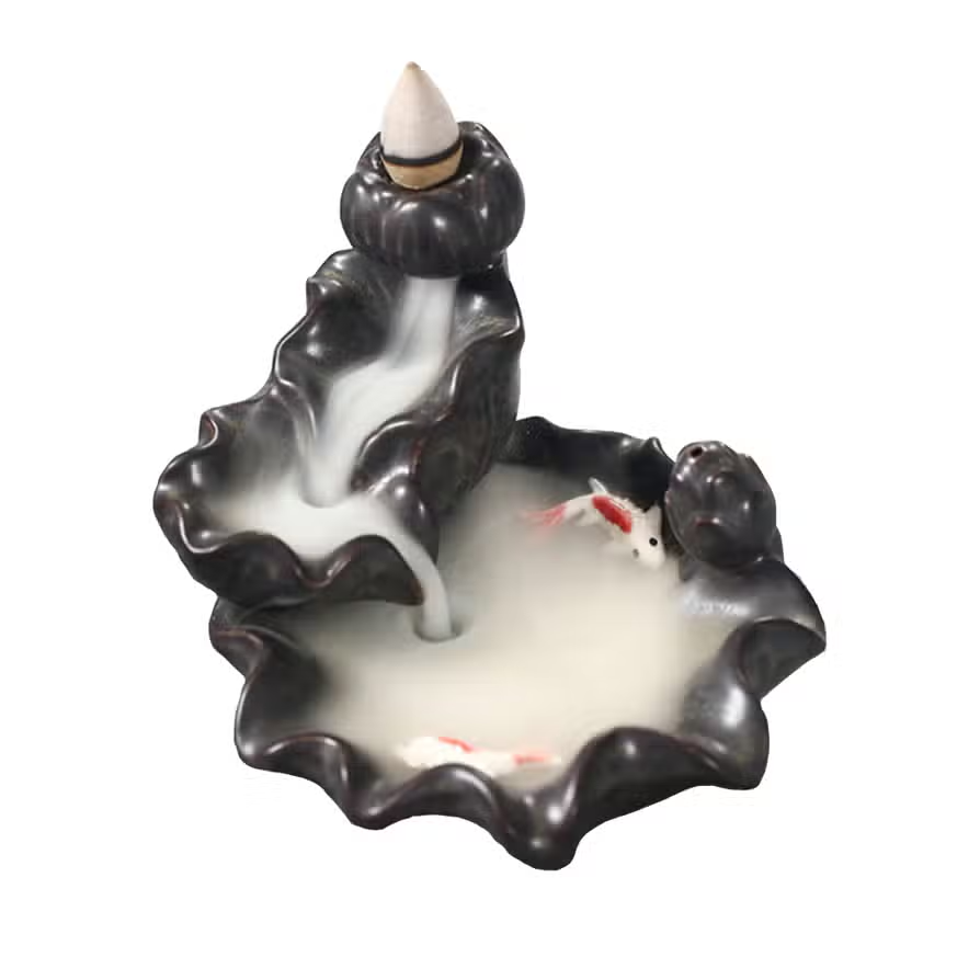 Koi Pond Backflow Incense Burner