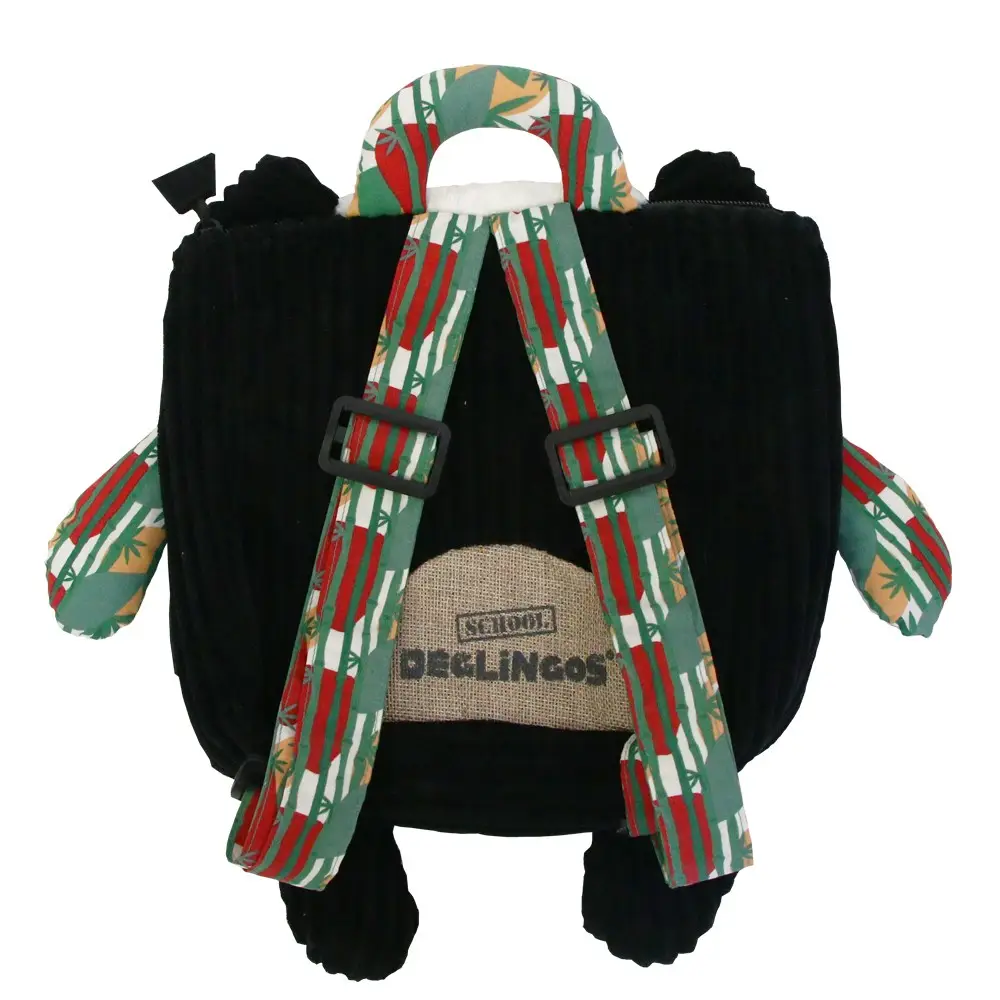 Panda Corduroy Backpack