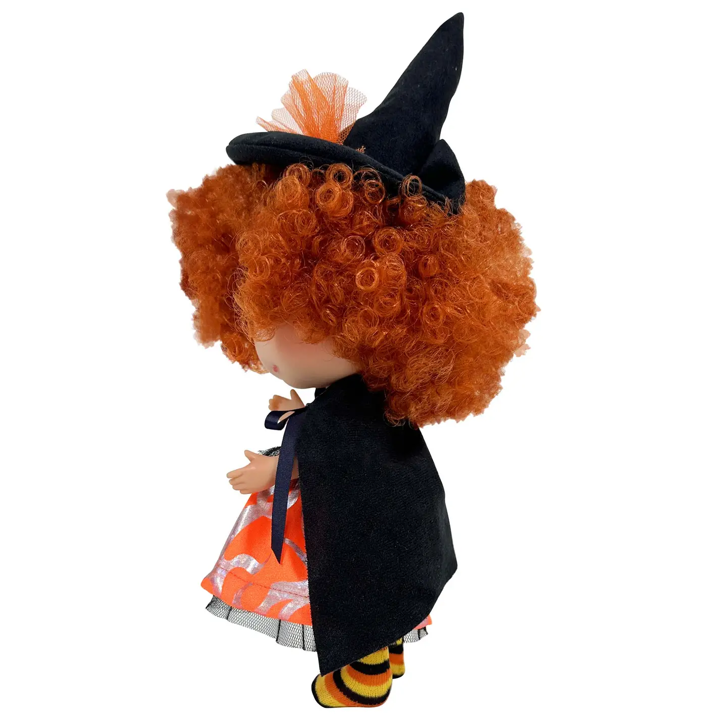 Little Mia Halloween Doll Red Curly Hair