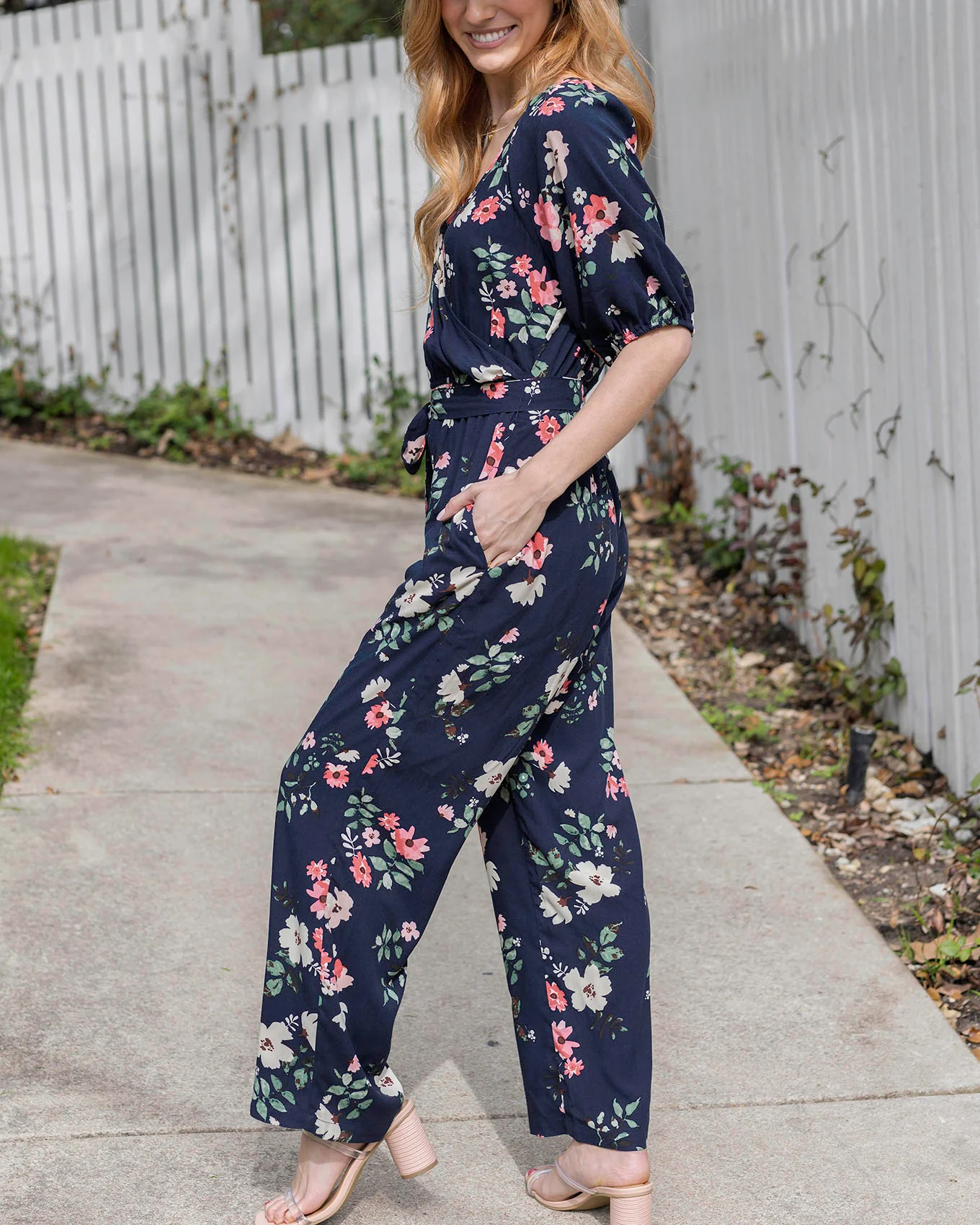 Floral Jumpsuit