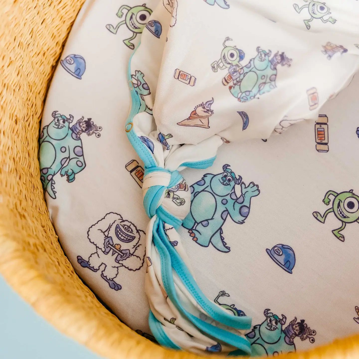 Monsters Inc. Friends Newborn Knotted Gown