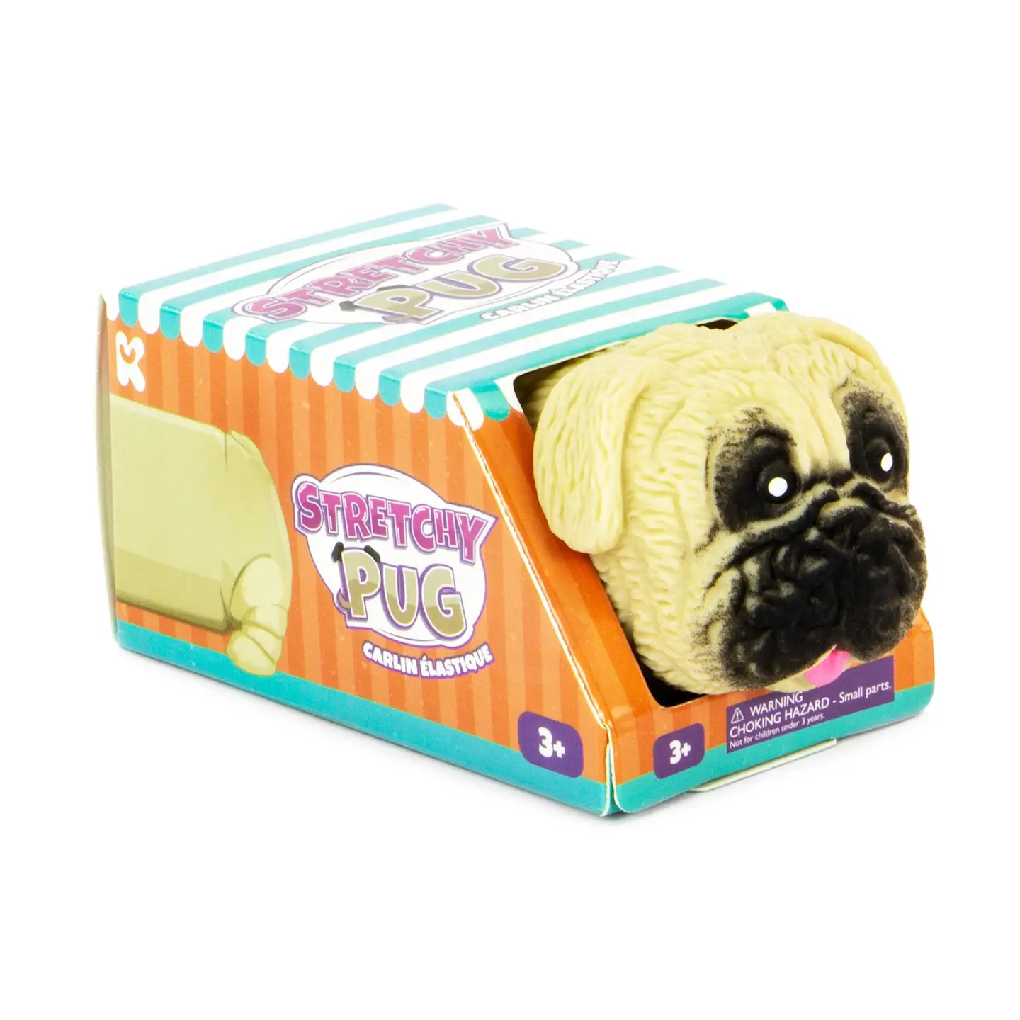 Stretchy Pug Dog Sensory Toy