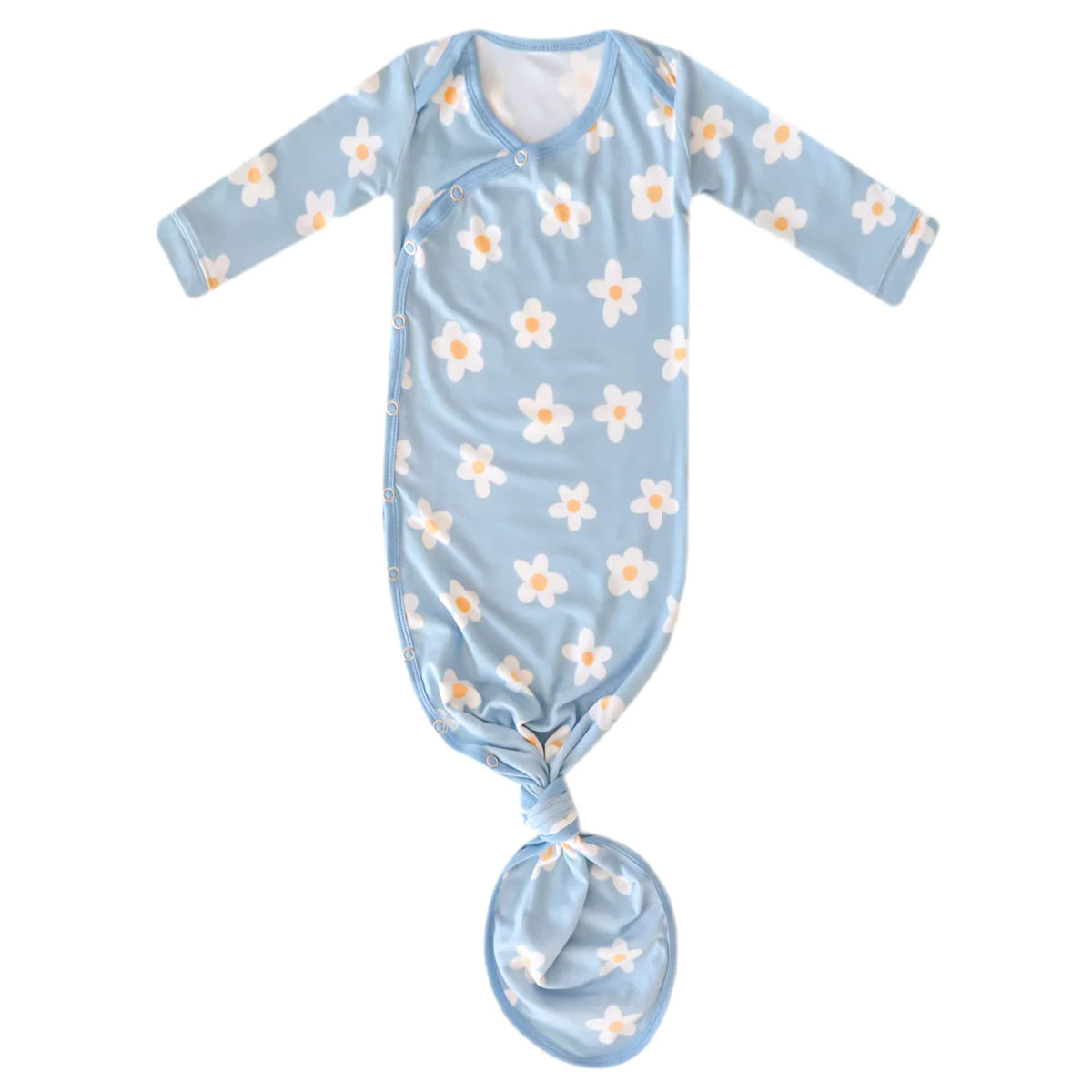 Della Daisies Newborn Knotted Gown