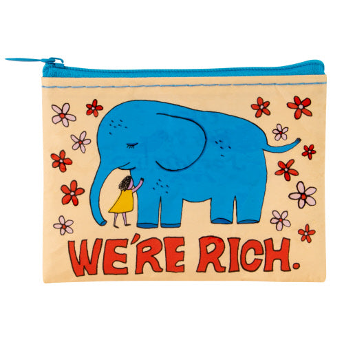 We're Rich Coin Purse