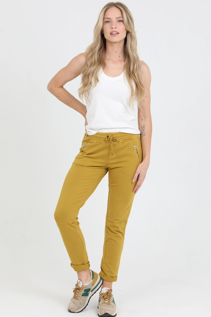 French Terry Joggers w/ Zipper Pocket