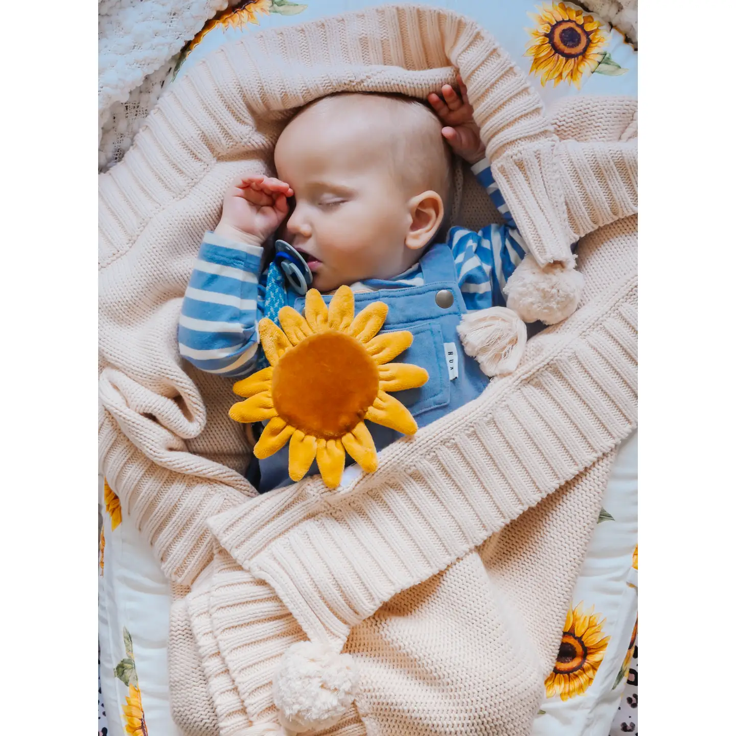 Sunflower Crinkle Toy