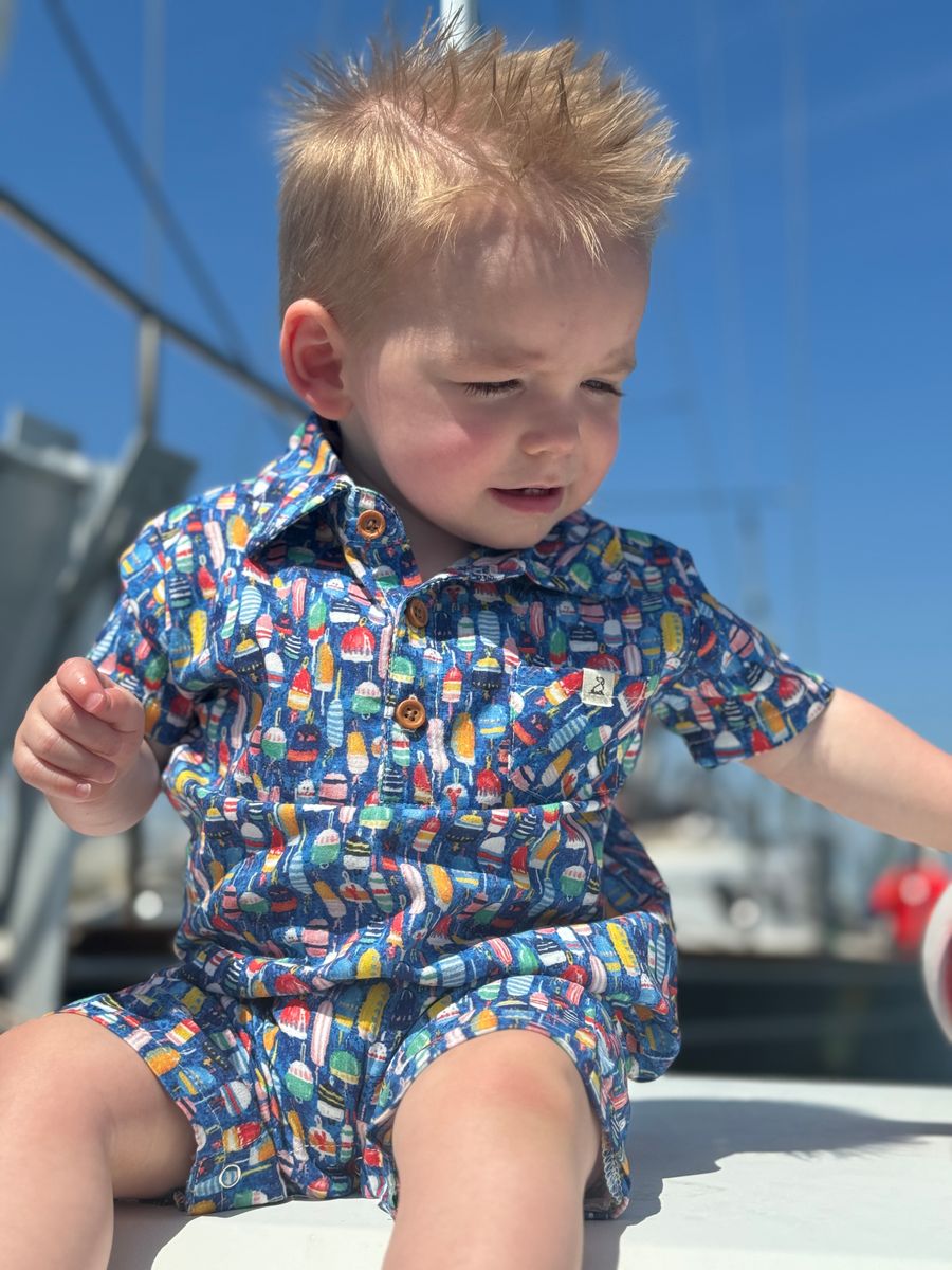 Baby Molokai Buoys Romper