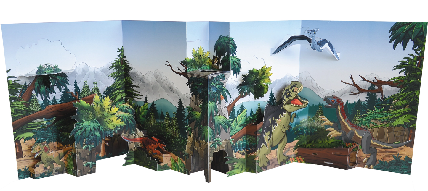Lego Jurassic World Activity Landscape Box