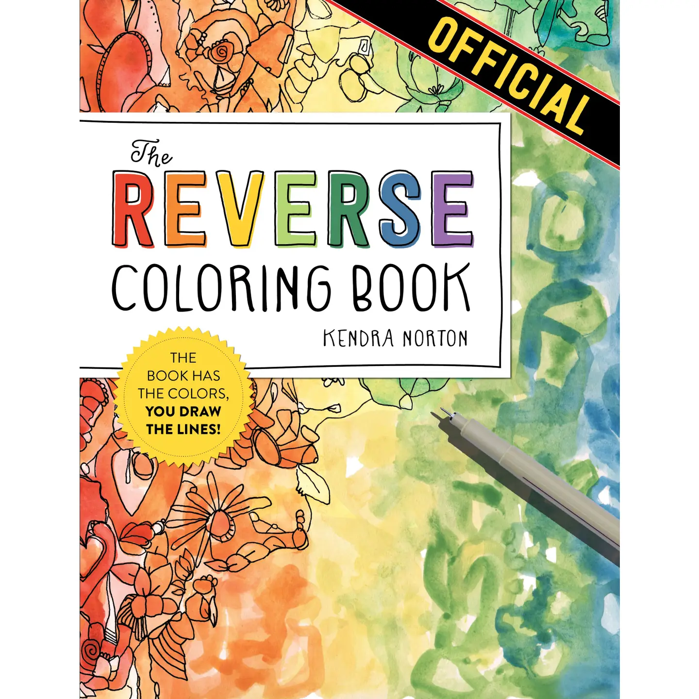 The Reverse Coloring Book