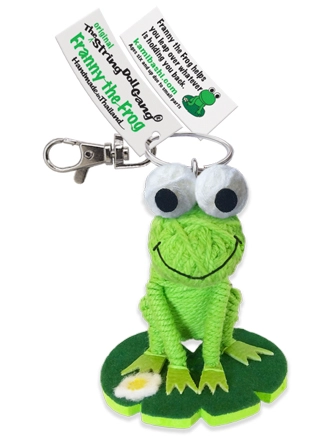 Franny Frog String Doll