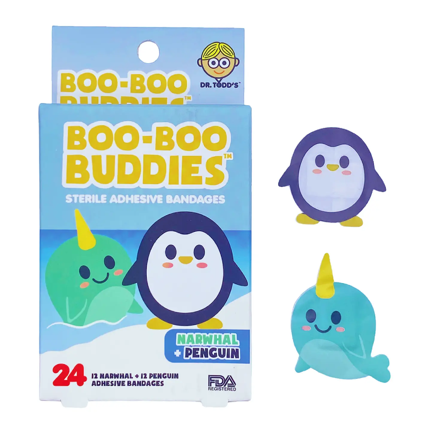 Boo-Boo Buddies Adhesive Bandages