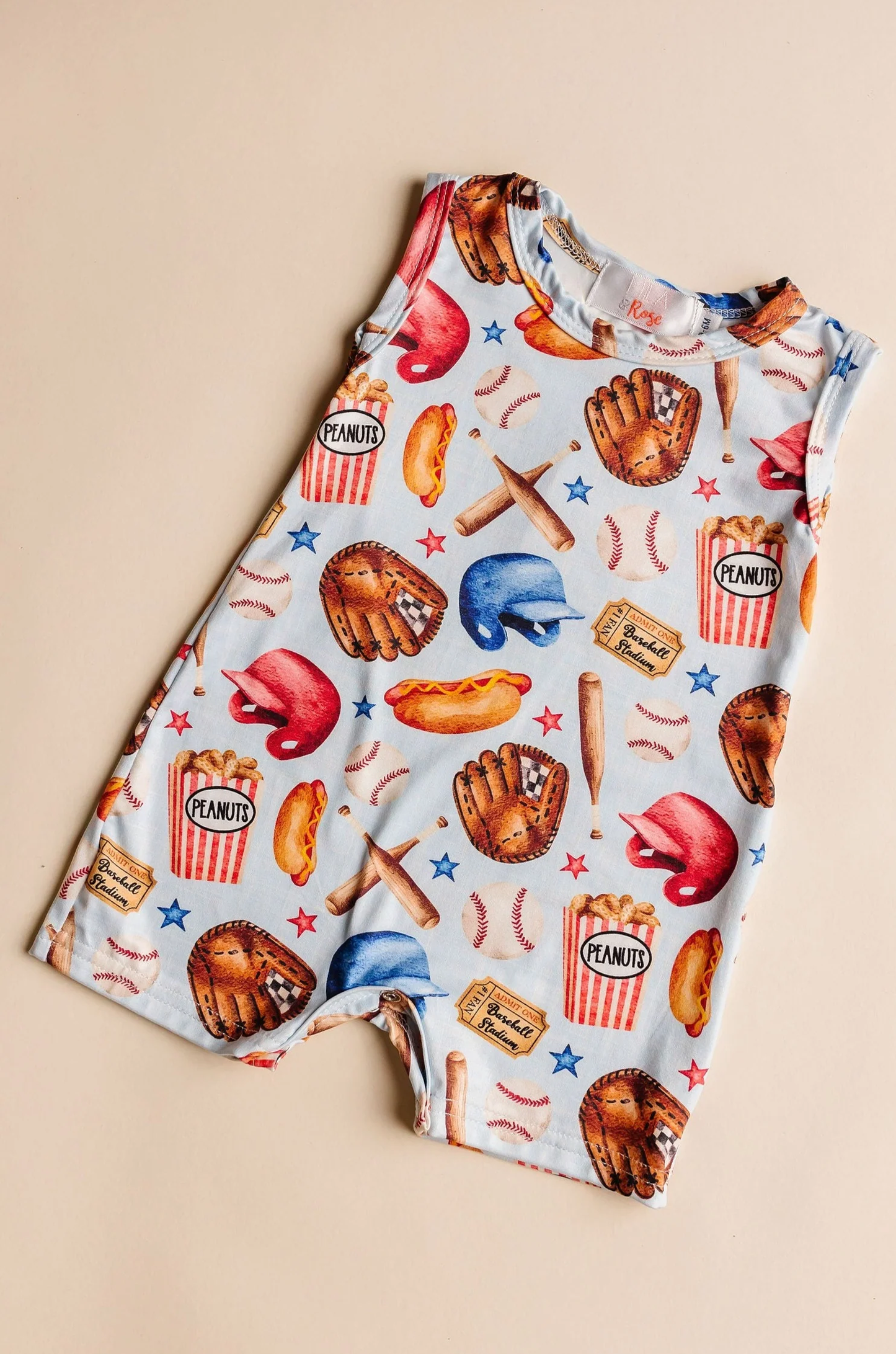 Take Me Out to the Ballgame Romper