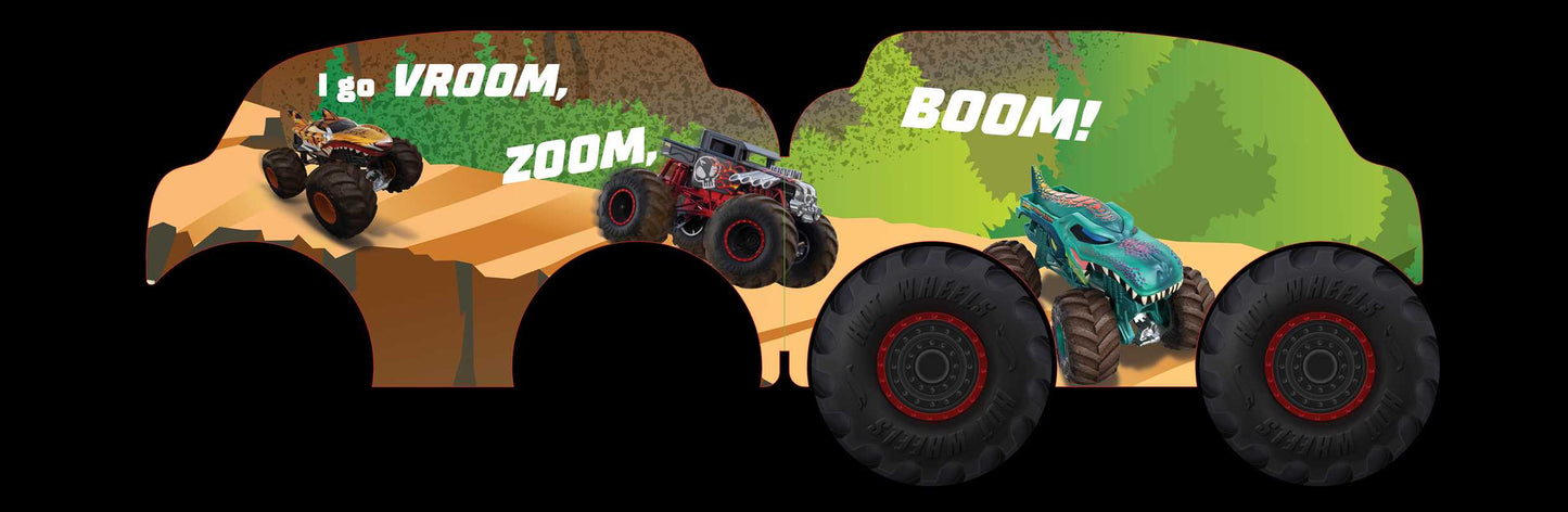Hot Wheels: I Am A Monster Truck Book