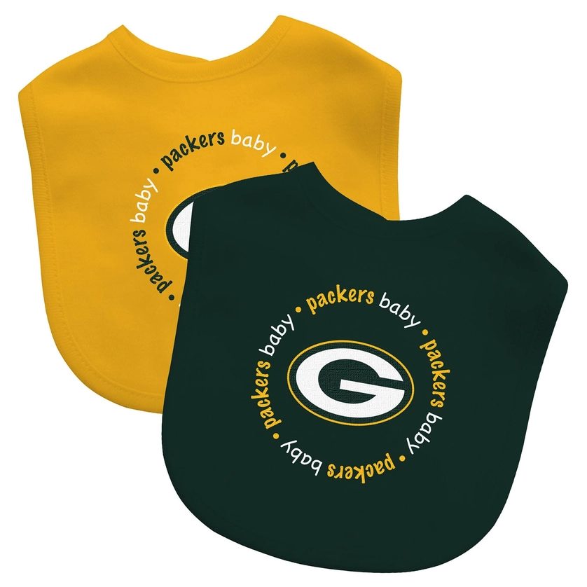 Green Bay Packers Bib Set of 2