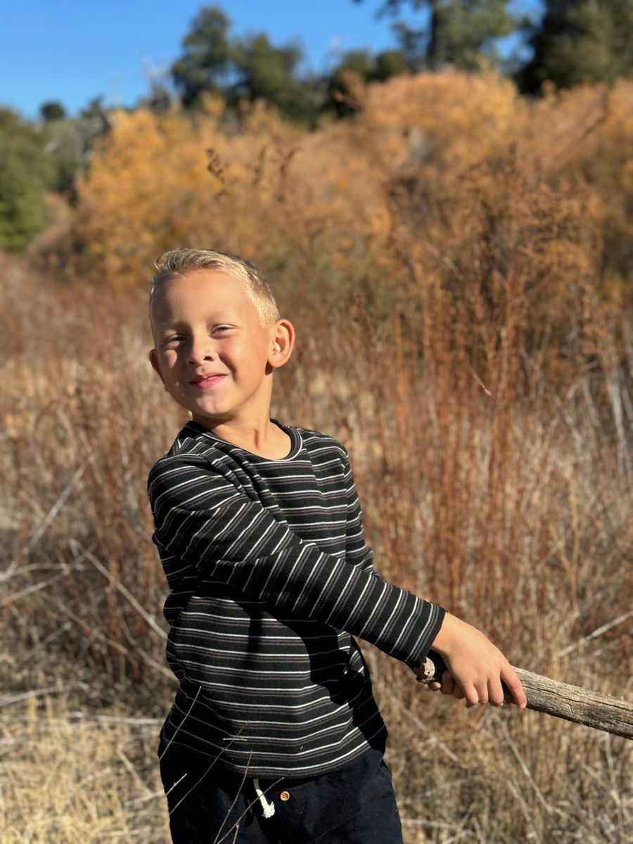 Boys Toby Striped Top