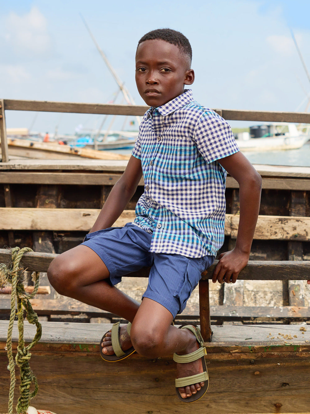 Kids Ripstop Cargo Shorts