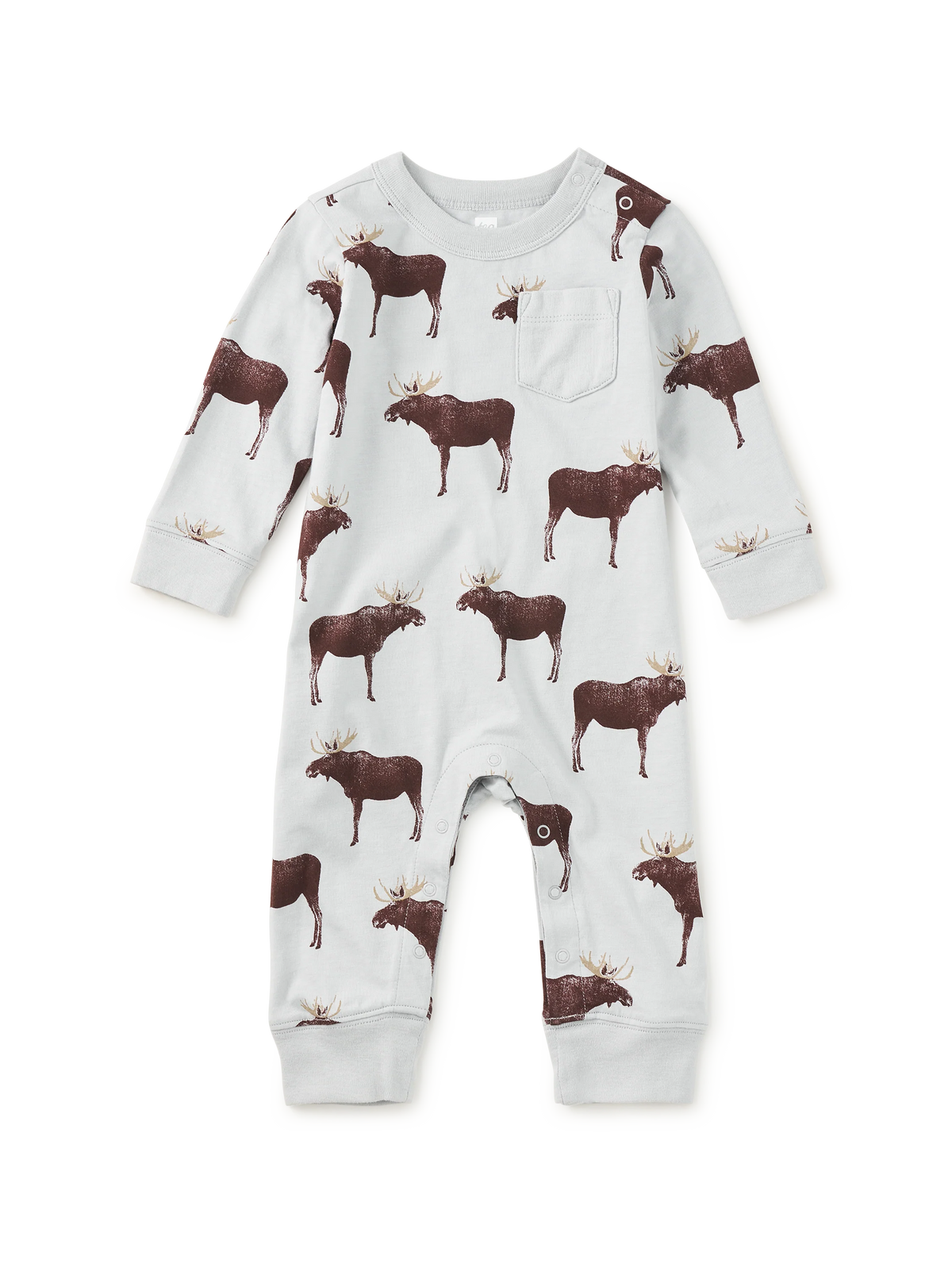 Baby Moose Crossings Pocket Romper