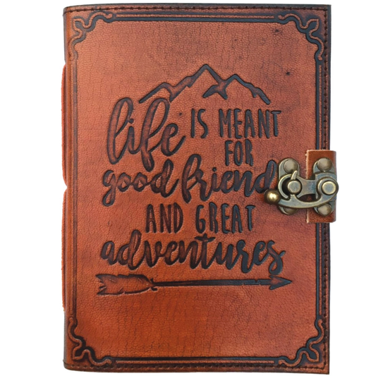 Good Friends Leather Journal