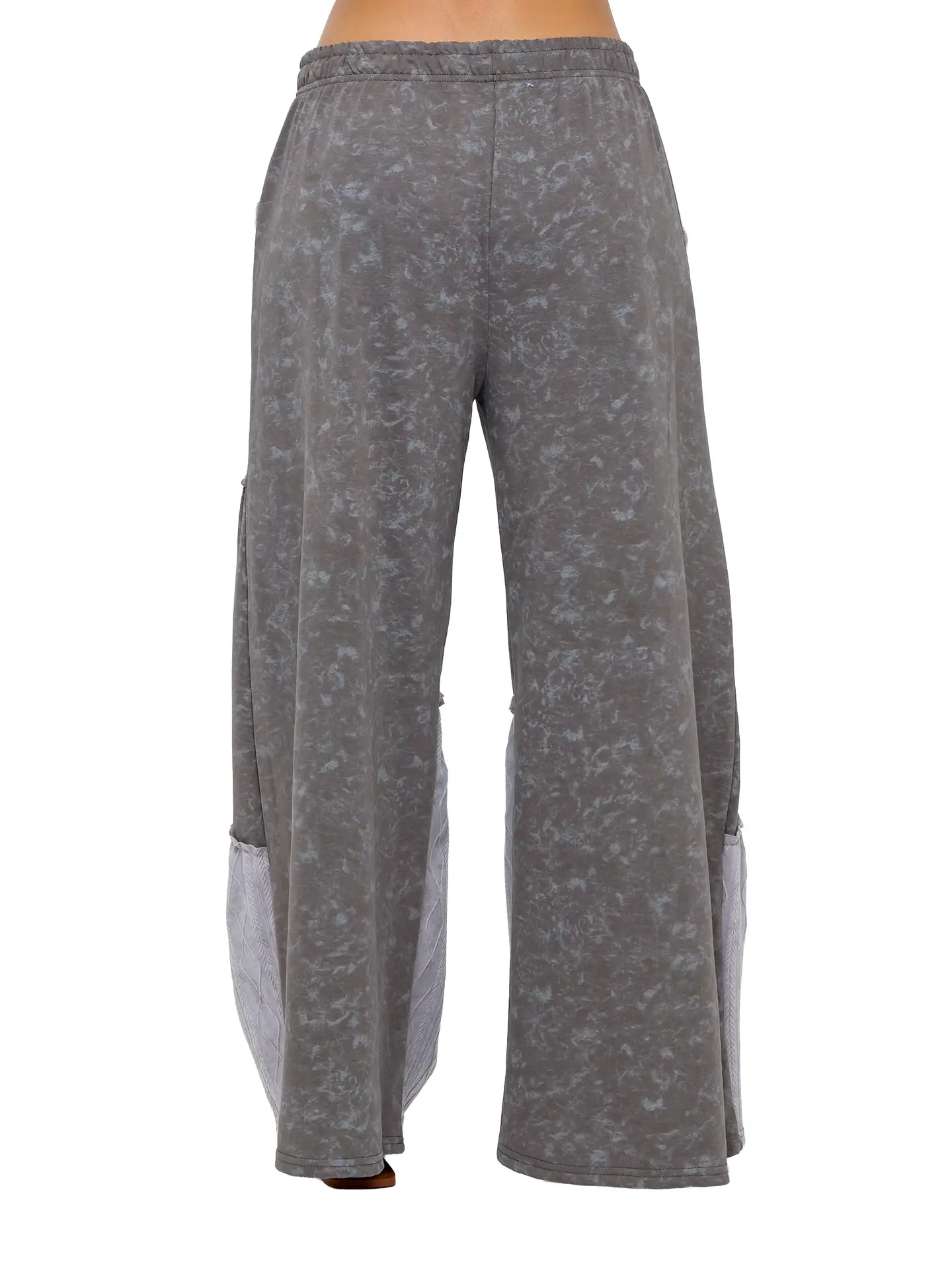 Vintage Washed Patchwork Pants