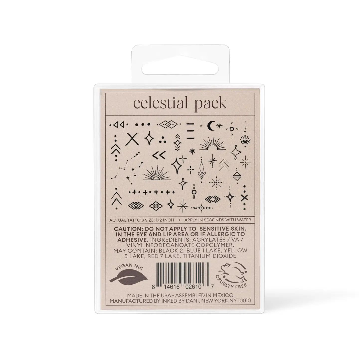 Temporary Tattoo Pack