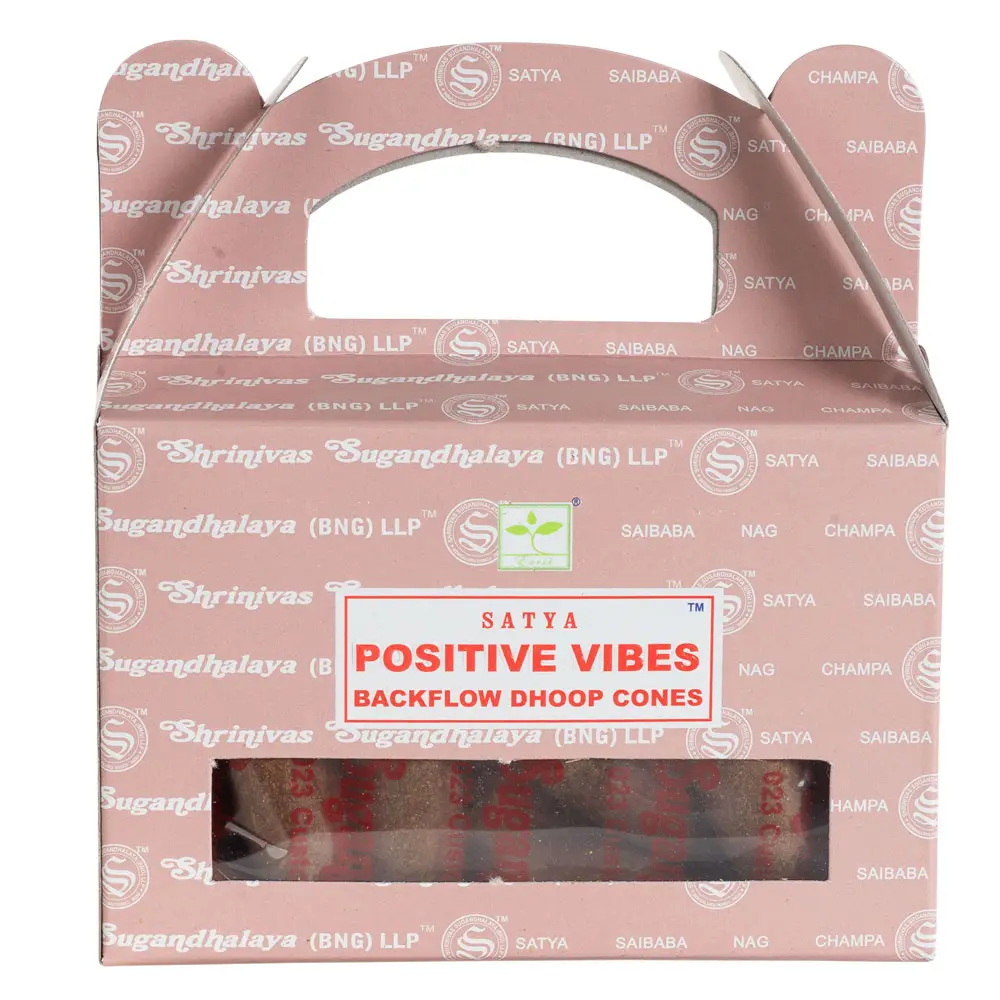 Positive Vibes Backflow Incense