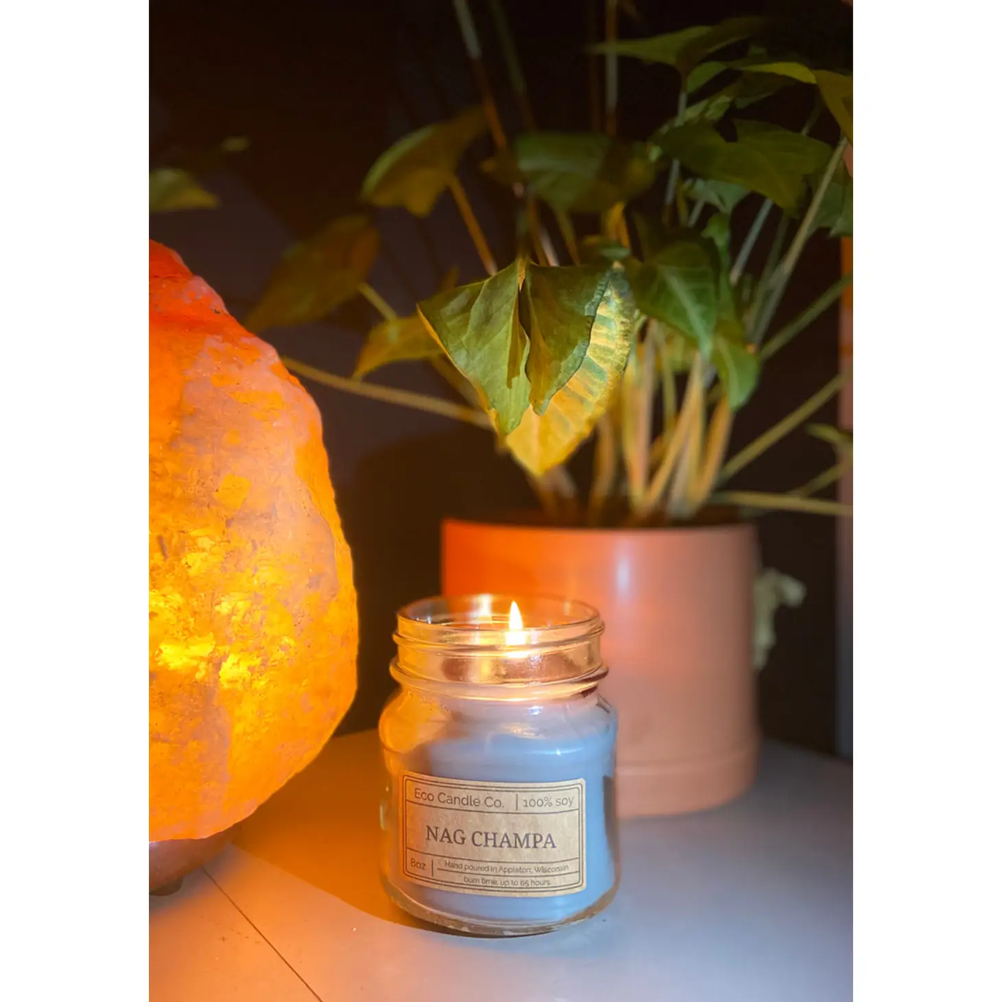 Mason Candle Nag Champa