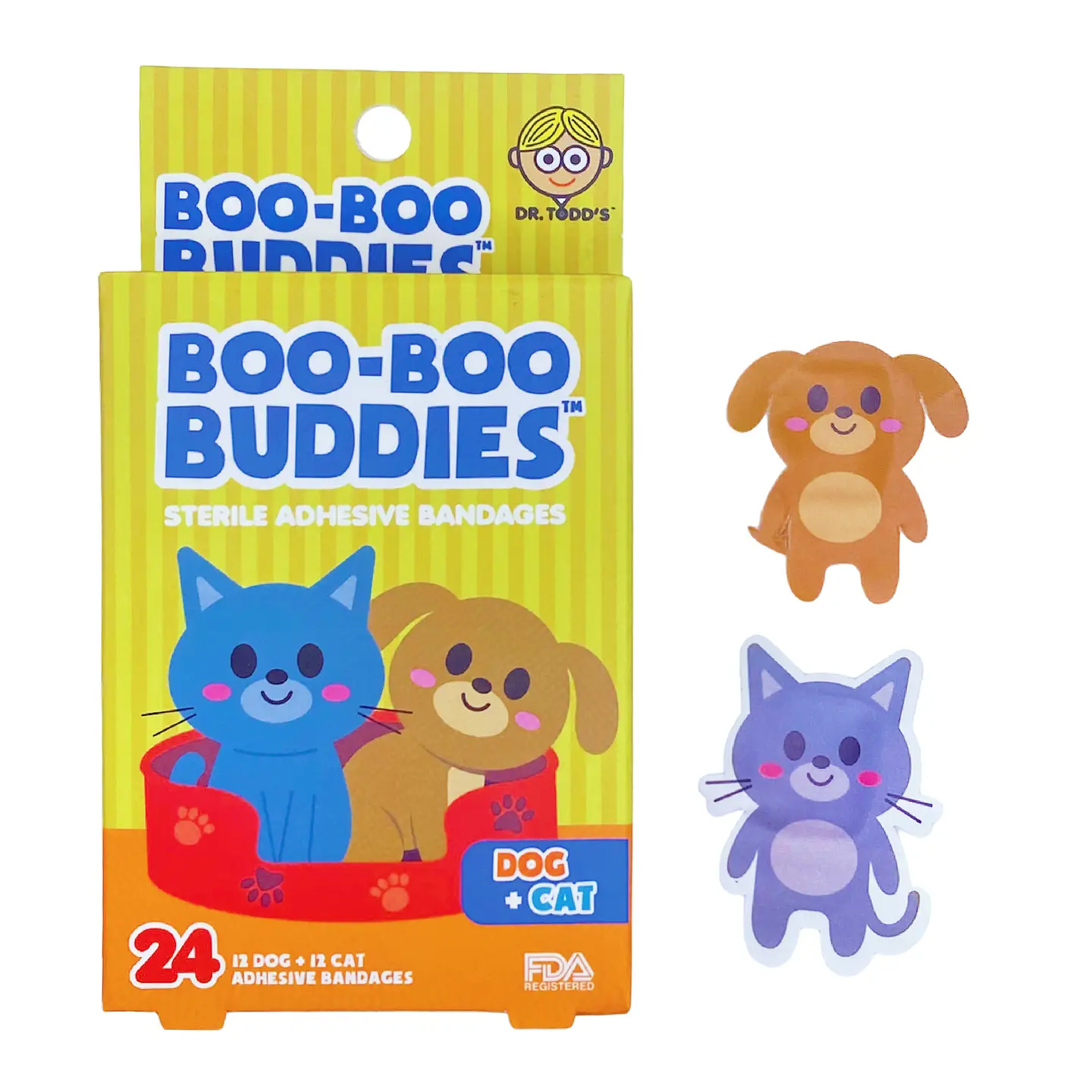 Boo-Boo Buddies Adhesive Bandages