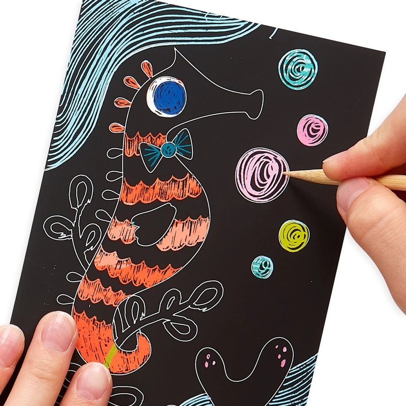 Mini Scratch Scribble Fish