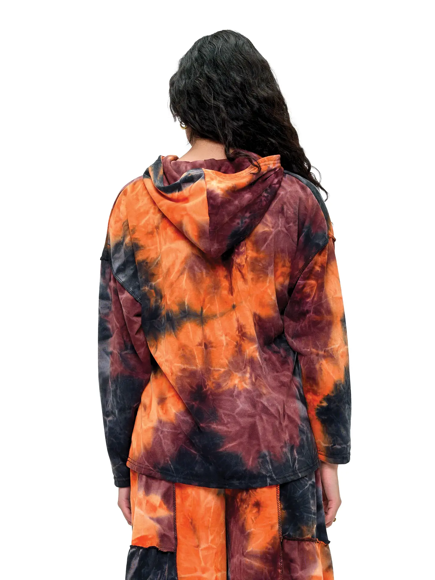 Boho Tie Dye Hoodie