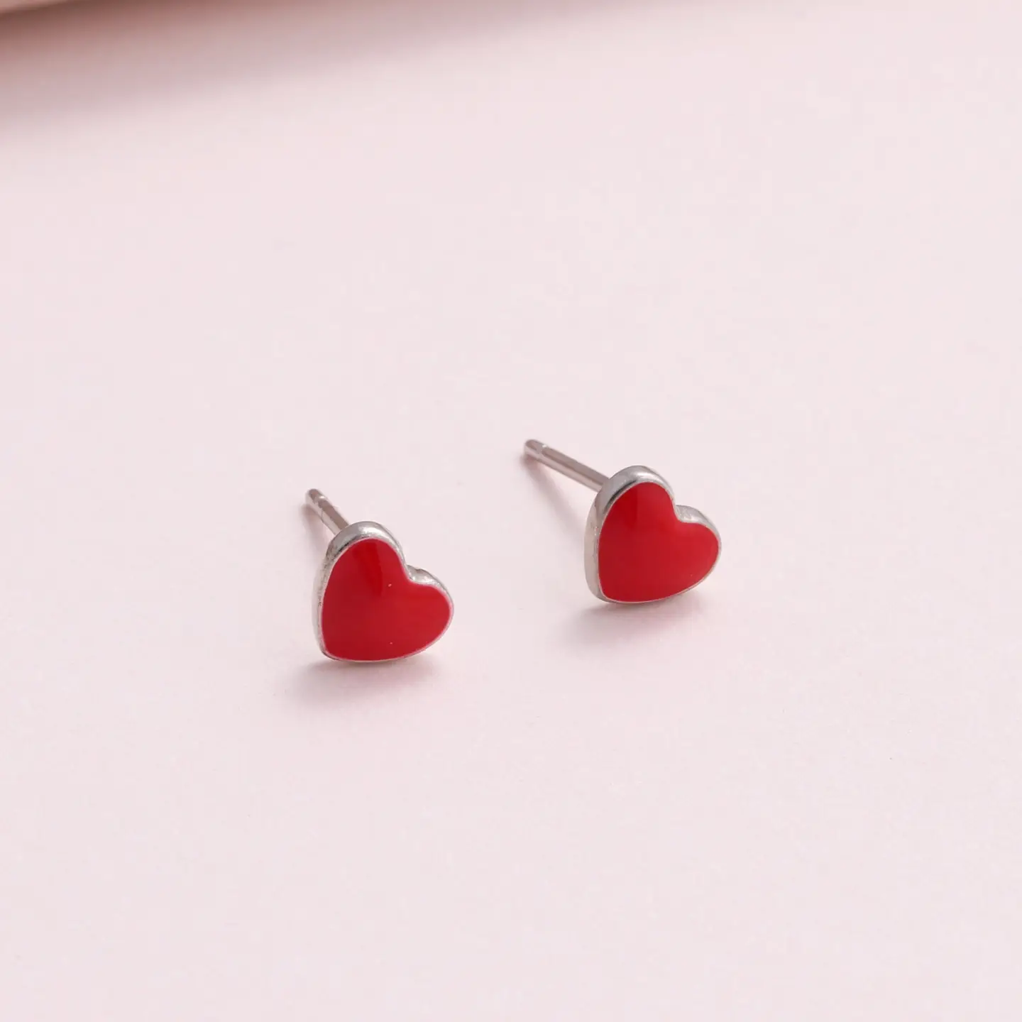 Love Grows Here Heart Earrings