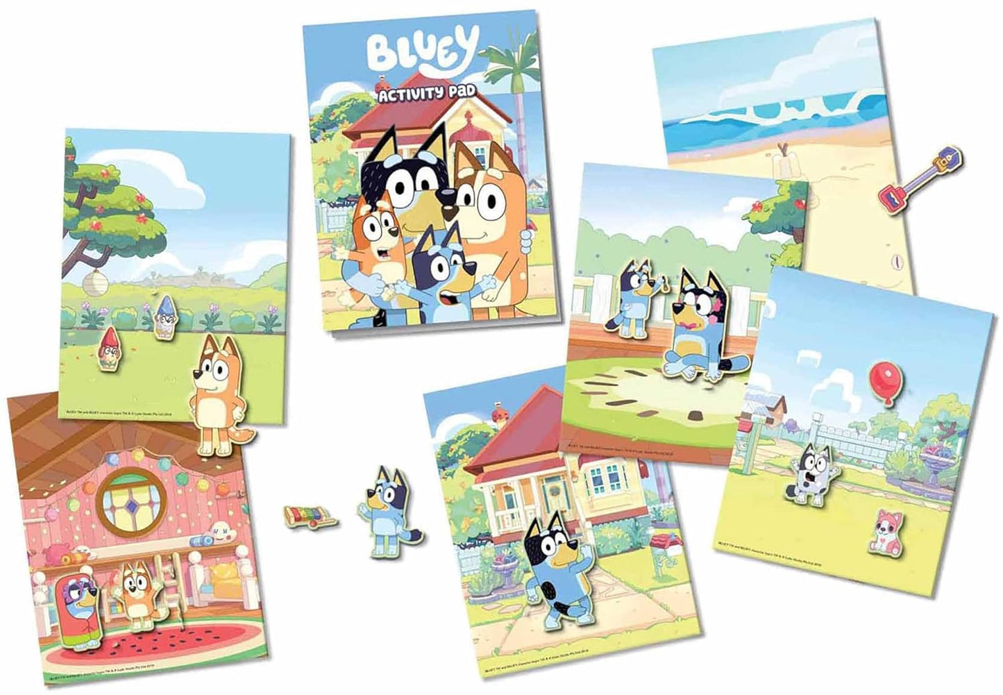 Bluey & Bingo Magnetic Play Set