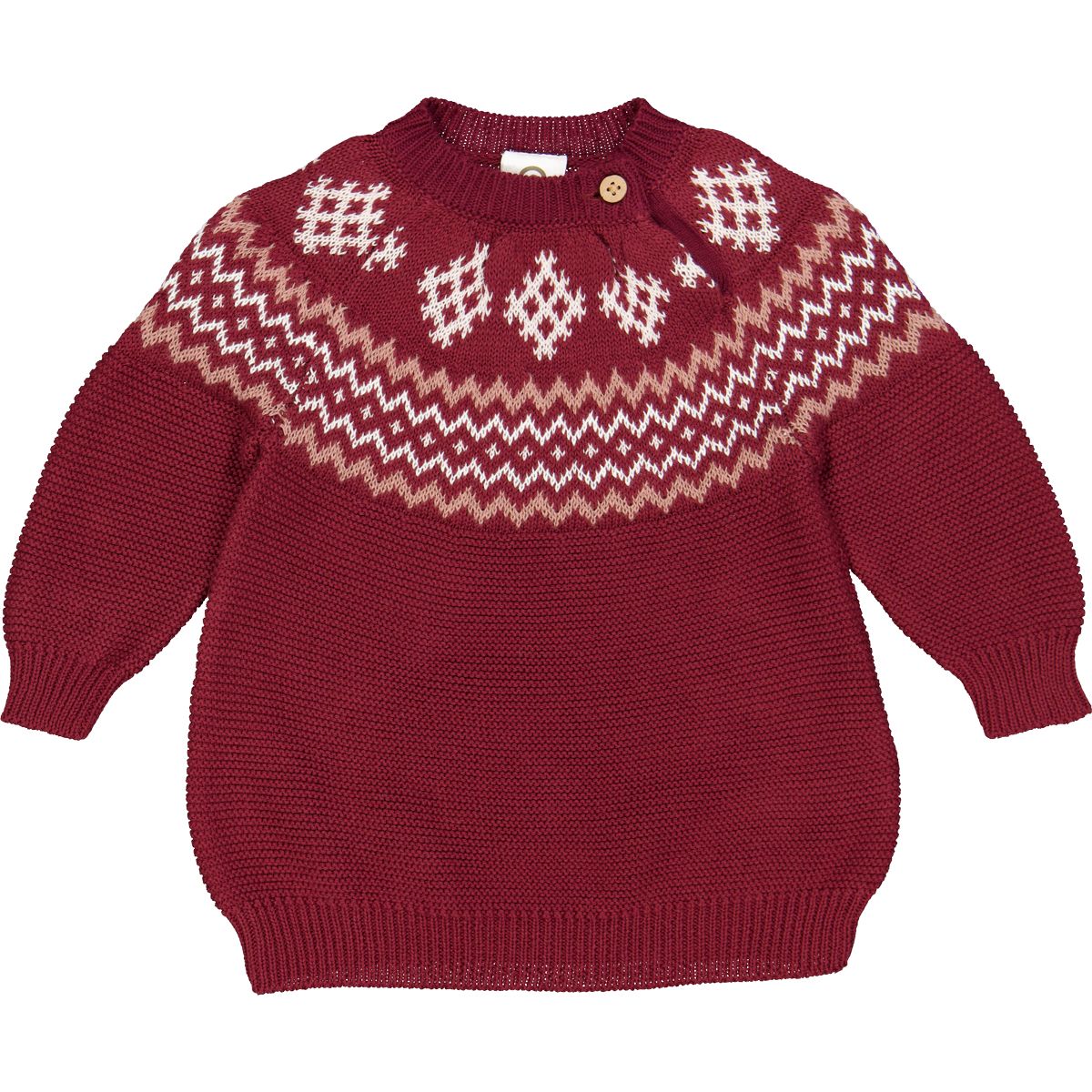 Baby Knit Jacquard Dress