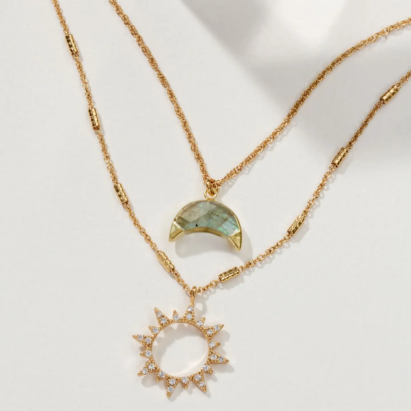 Live By the Sun Necklace Set