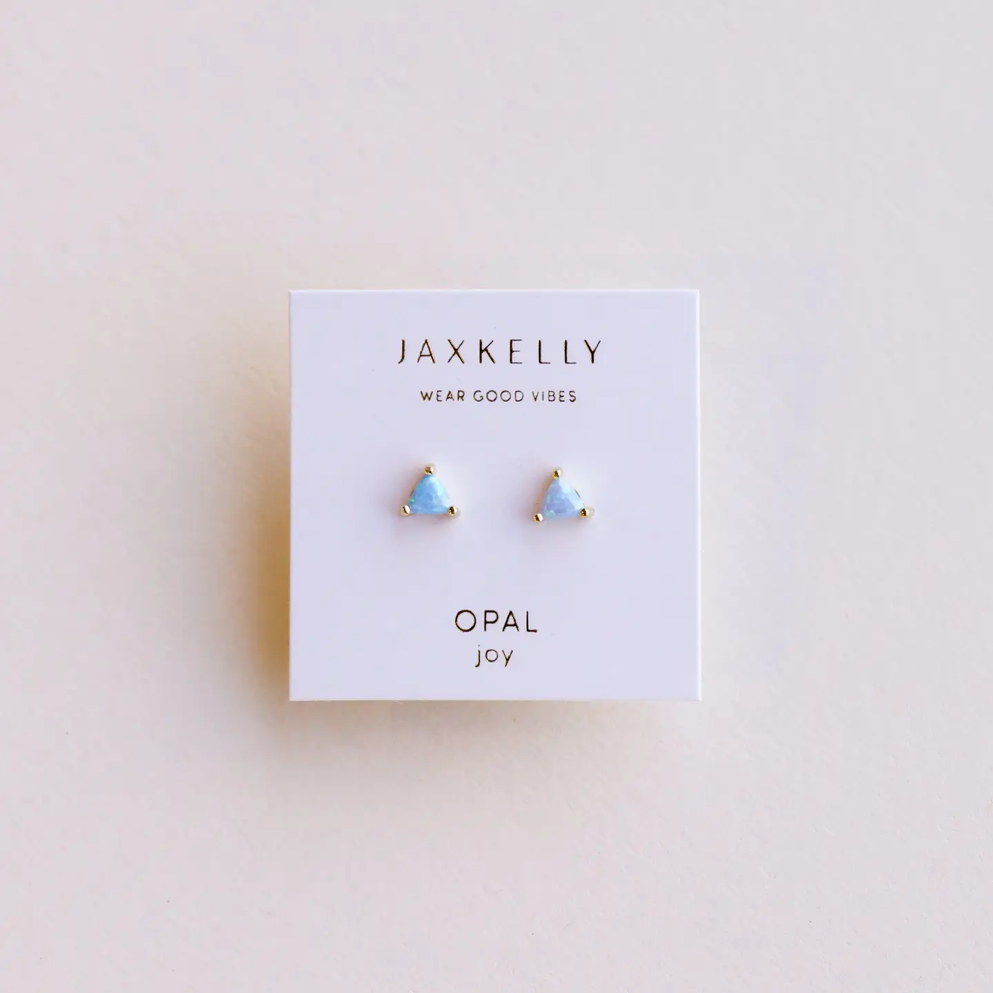 Mini Energy Earrings - Fire Opal