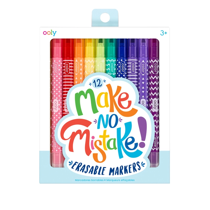 Make No Mistakes Erasable Markers