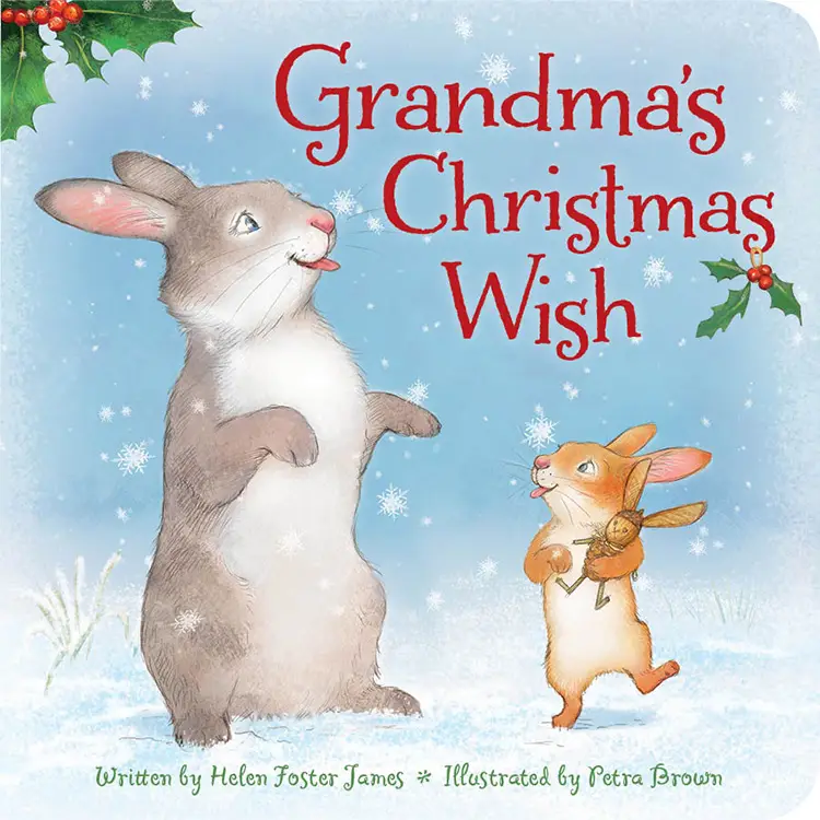 Grandma's Christmas Wish Board Book