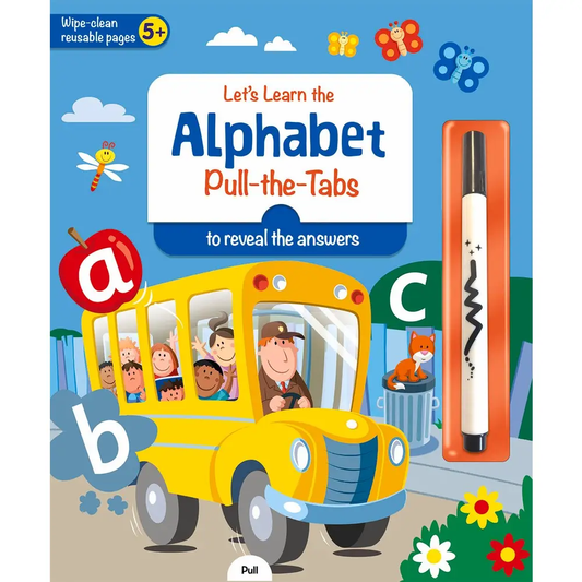 Alphabet Pull Tab & Write Book