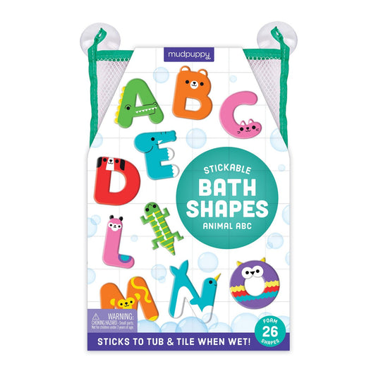 Stickable Bath Shapes Animal ABC