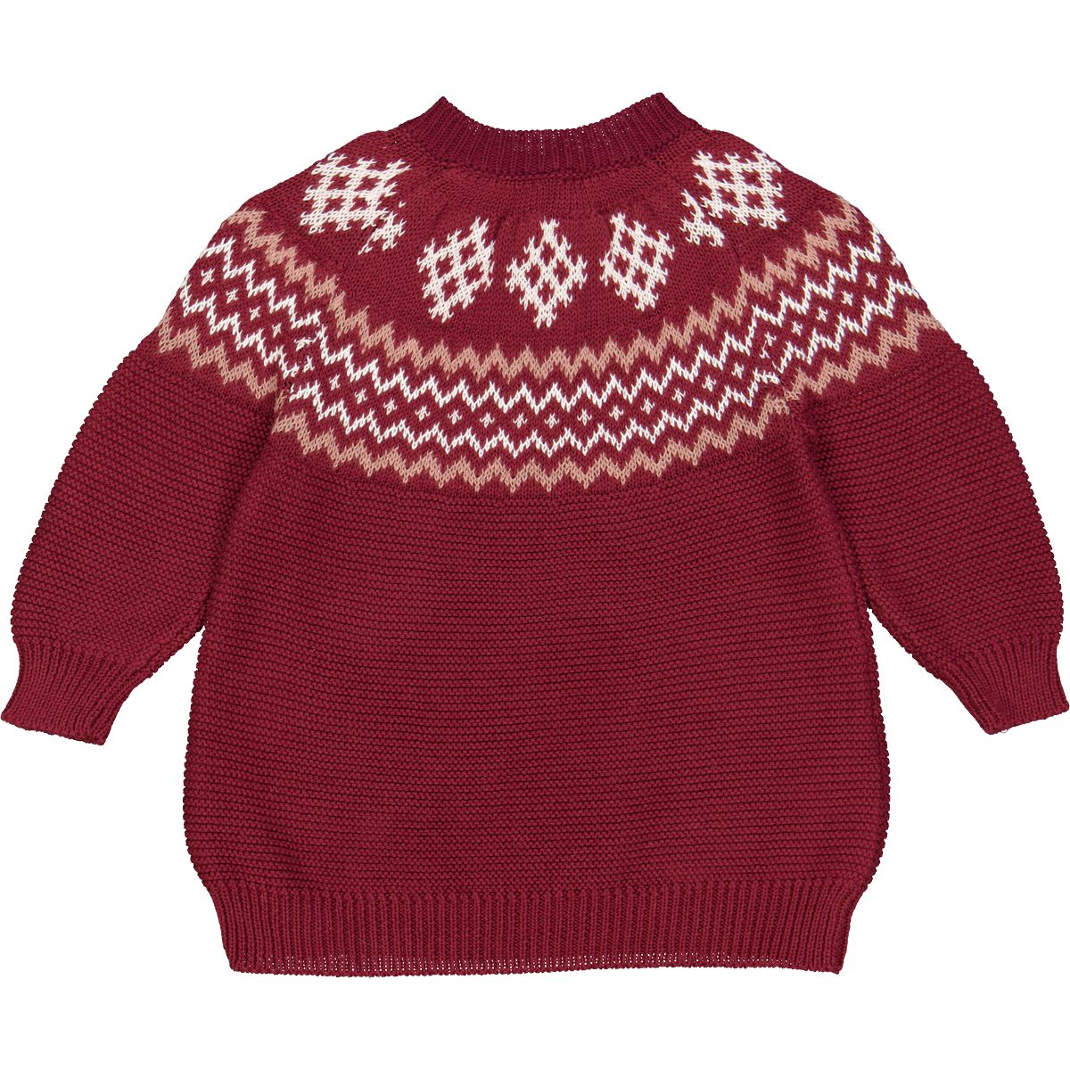 Baby Knit Jacquard Dress