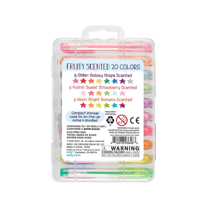 Mini Doodlers Fruity Gel Pens