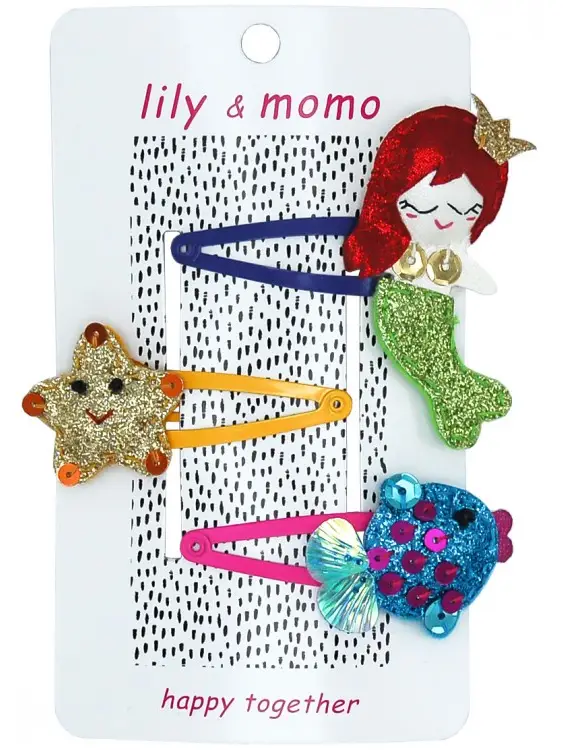 Under The Sea Trio Hair Clips
