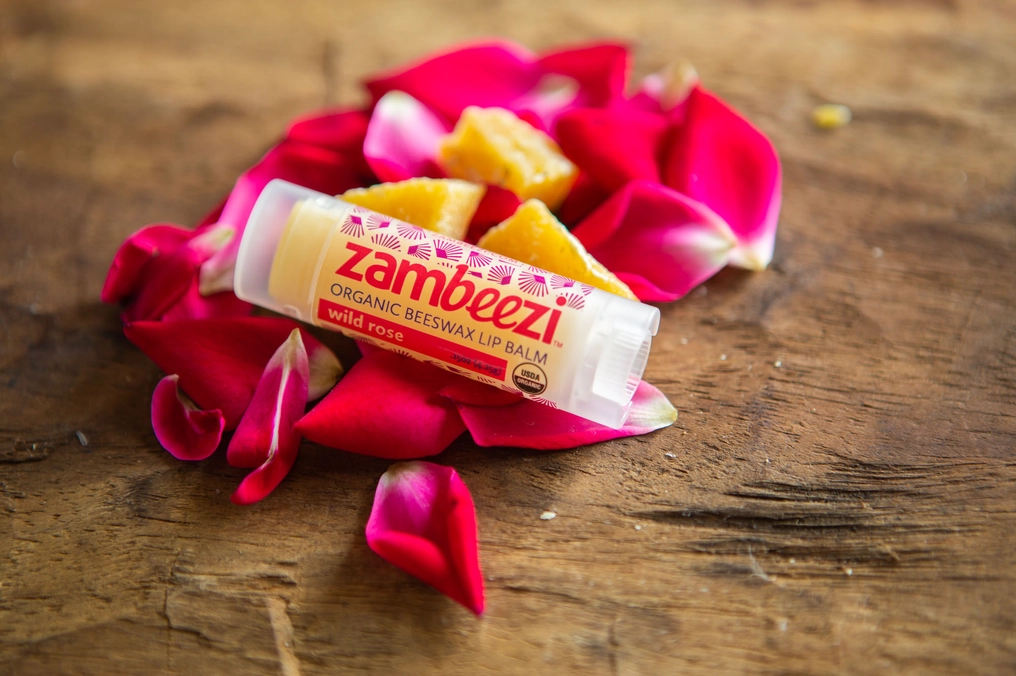 Zambeezi Wild Rose Lip Balm